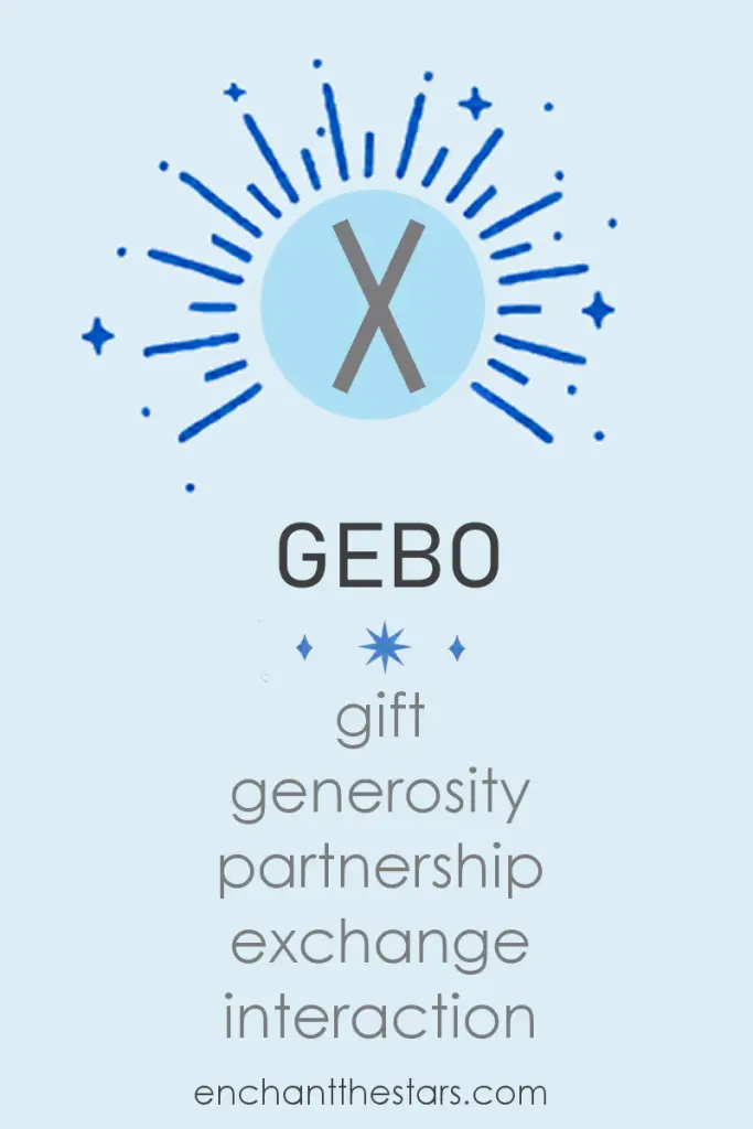 Gebo rune meaning