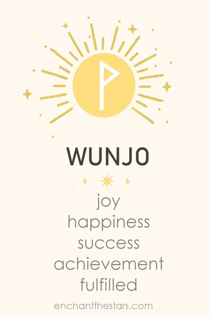 wunjo rune meaning