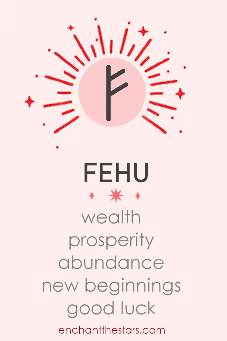 Fehu Rune {Meaning and Divination Readings} | Enchant The Stars