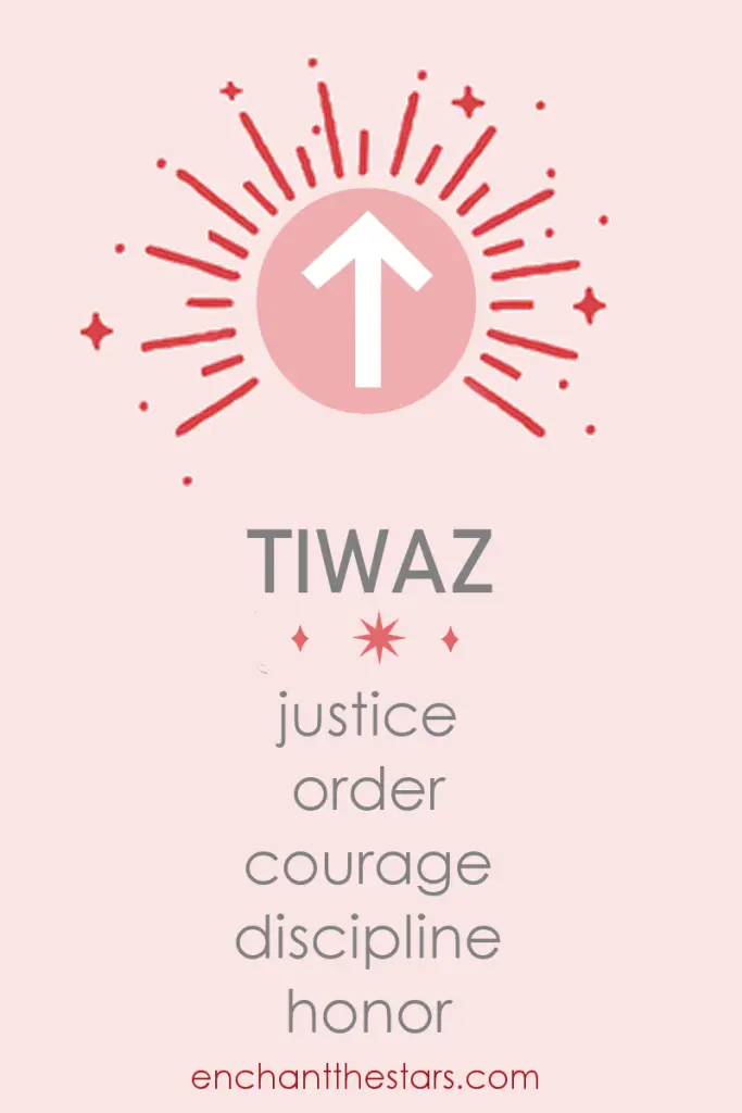 Tiwaz rune meaning