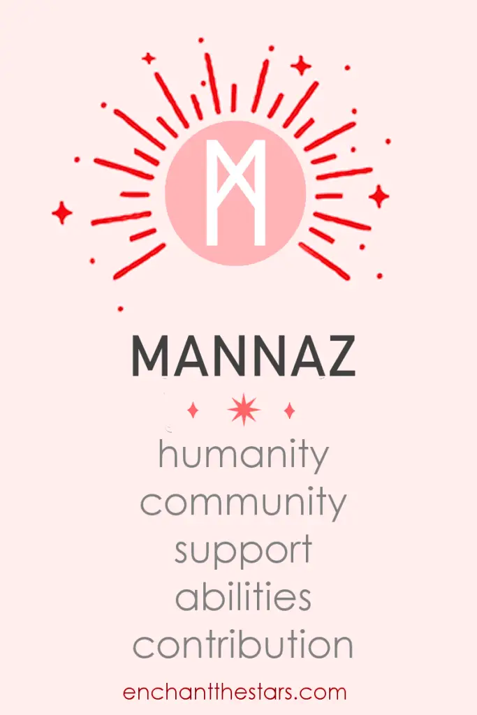 Mannaz Rune Meaning