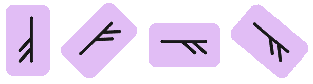 reversed Elder Futhark Runes 